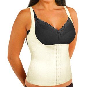 Cortland Venus Shaping Torsette Body Shaper, Pearly White - 9609